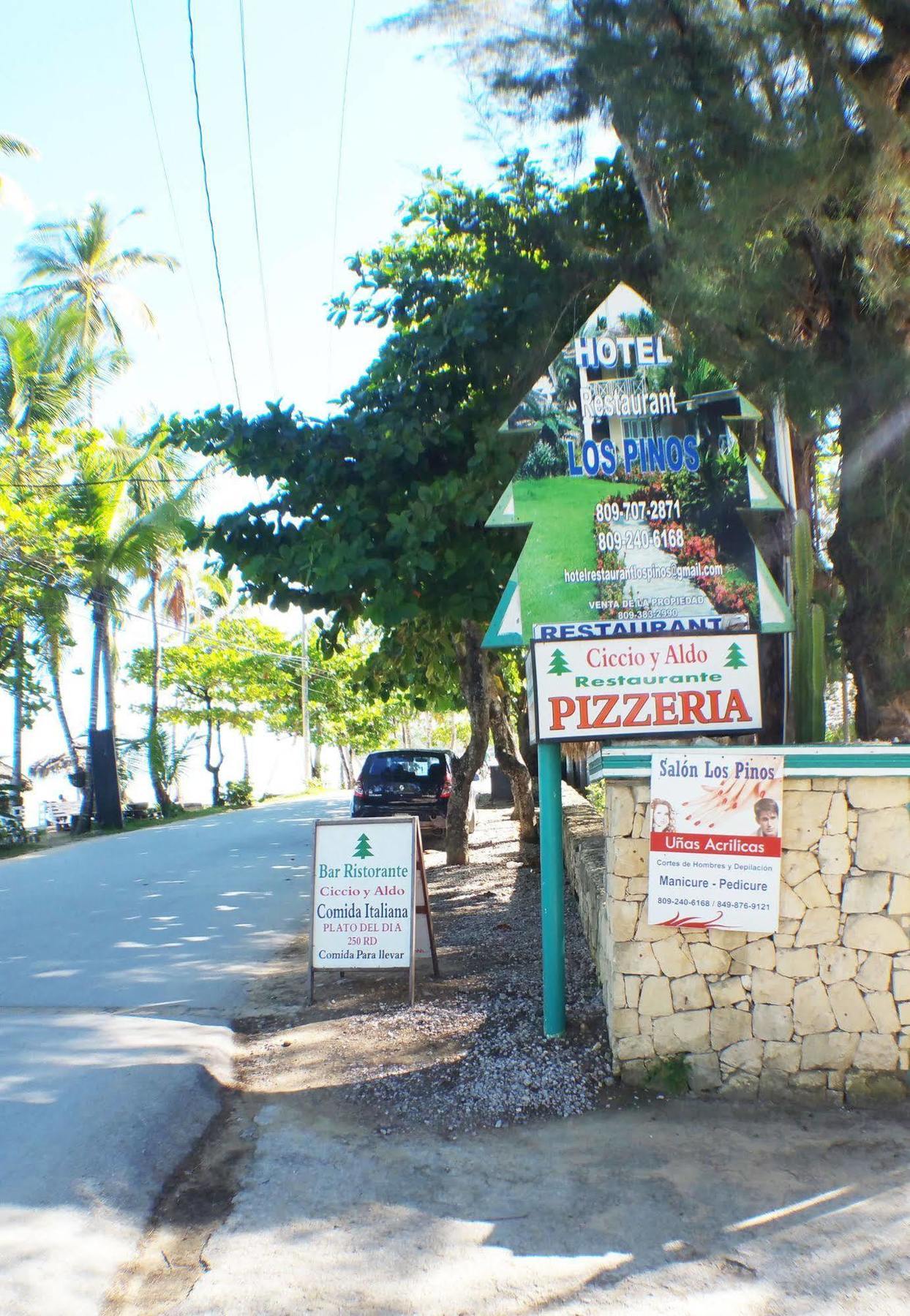 Hotel Los Pinos Las Terrenas Buitenkant foto