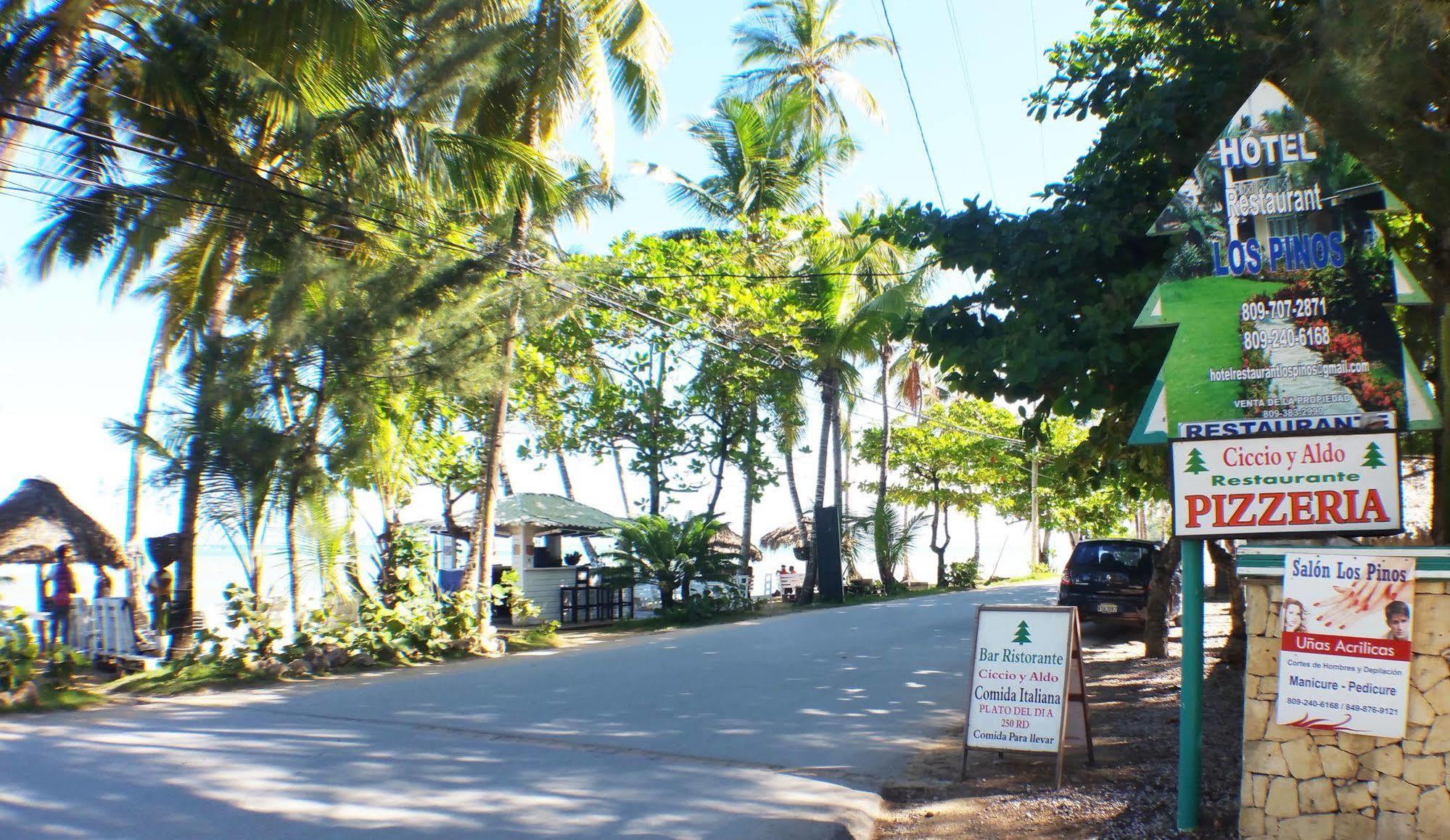 Hotel Los Pinos Las Terrenas Buitenkant foto